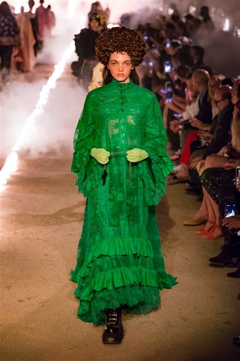 gucci cruise 2019 ribs dress how to recreate|Relive the Fiery Passion of Gucci Cruise 2019 .